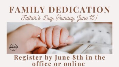 Family Dedication