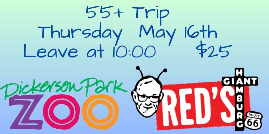 May 55+ Senior Adult Trip