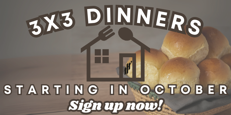 3X3 Dinners