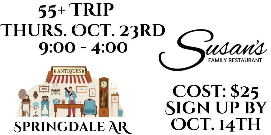 55+ Monthly Outing
