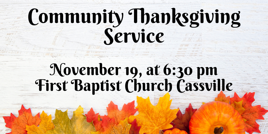 Community Thanksgiving Service