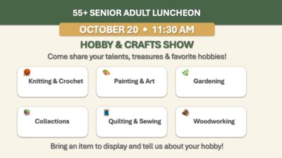 55+ Lunch