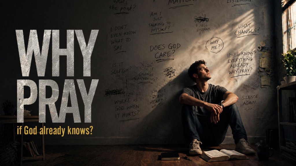 Why Pray If God Already Knows? Part 1